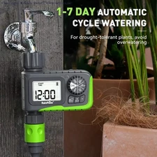 Rainpoint 1-Zone Water Timer Garden Auto Water Sprinkler ITV105