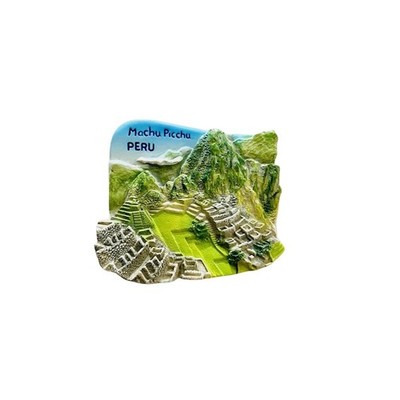 Oude resten van Machu Picchu Peru 3D Koelkast Magneet Toeristische Souvenir Gift Collection Huis & keuken Decoratie Magnetische Sticker Peru Koelkast Magneet