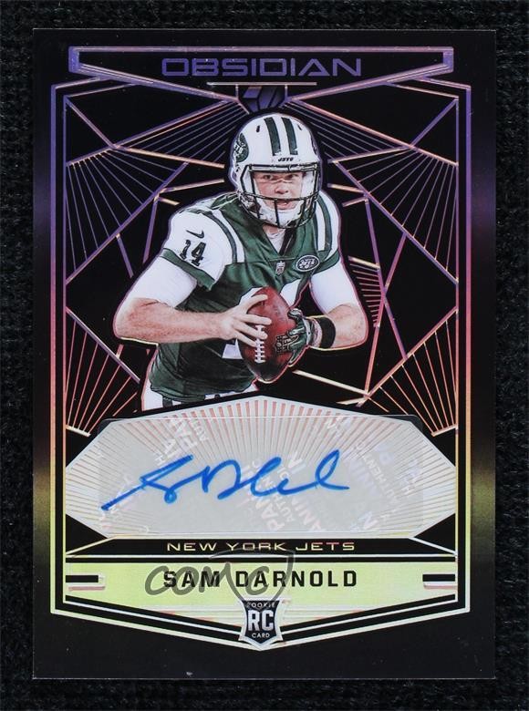 2018 Panini Obsidian Rookie Auto 14/75 Sam Darnold #RKA-SD Auto RC gl2