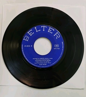 Los Stop - Salud Dinero Y Amor 7'' Vinyl 45 VG+ Belter VTG 