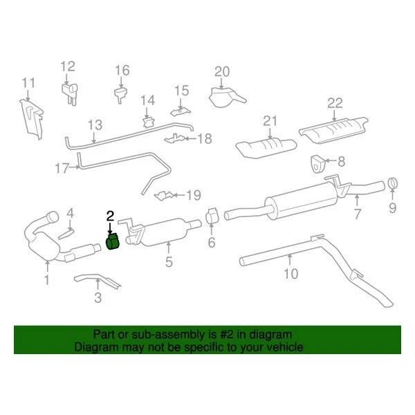 For Dodge Sprinter 2500 2007-2009 Mopar Exhaust Clamp Foto 4 de 4
