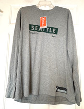 Nike Shirt Seattle Storm Dri Fit Lightweight Long Sleeve Size Mens L NEW $40
