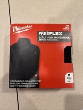 Milwaukee Freeflex Lightweight Insulated Vest Black M350B Medium M New Sealed