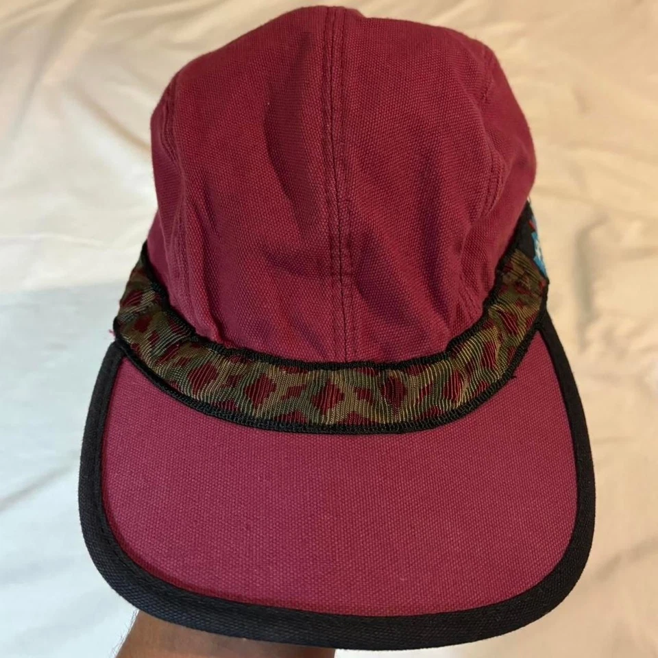 Sombrero Kavu Hombre Borgoña y Rojo Foto 3 de 4