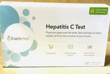 Brand New Everlywell Hepatitis C Test At Home Collection Kit - Factory Sealed