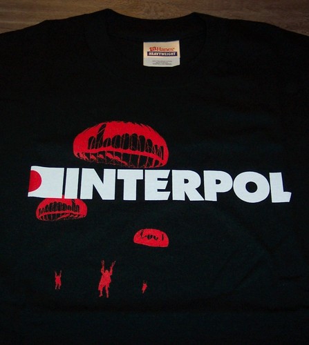 INTERPOL Band Paratroopers T-Shirt 