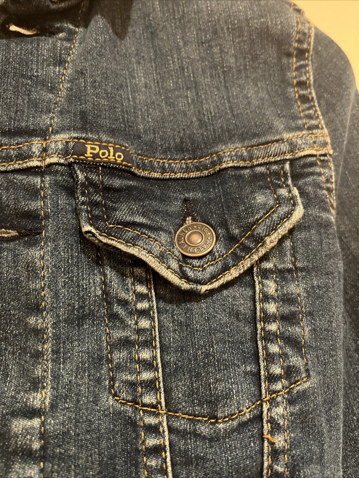 Chaqueta vaquera niña Ralph Lauren talla 8 Foto 3 de 3