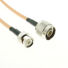 N male to BNC male Connector Jumper Pigtail RG400 M17/128 RF Coaxial lot Cable