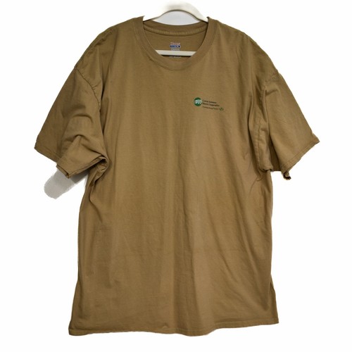 Central Alabama Electric Cooperative Herren Braun T-Shirt Pullover Kurzarm 3XL