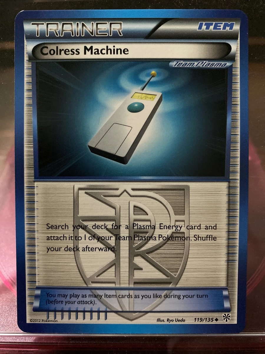Pokémon TCG Colress Machine Black and White Plasma Storm 119/135 Regular...  | eBay
