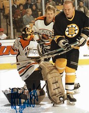 Vancouver Canucks John Garrett Autographed Signed 8x10 NHL Photo COA B