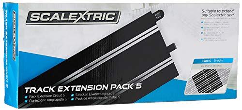 Scalextric- Track Extension Pack 5-8 x Standard Straights, C8554 (A8A)