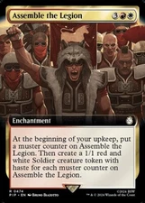 Assemble the Legion Extended Art Foil - PIP 0474 - NM - MTG Magic