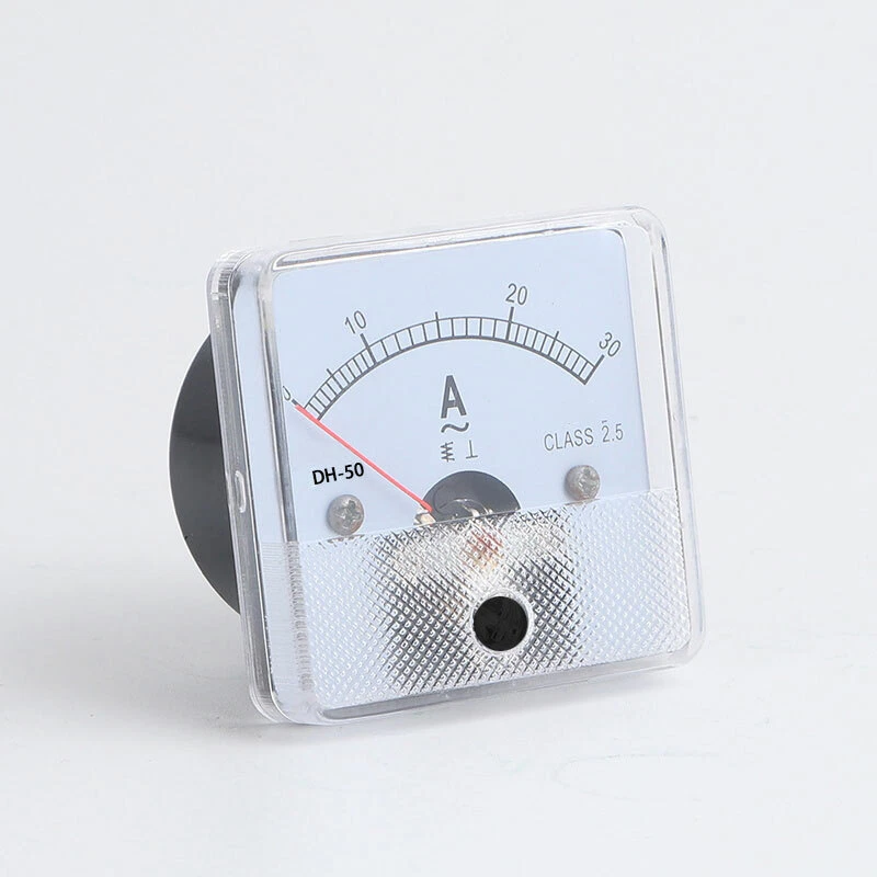 Voltmeter Amperemeter DC Analog Spannungsmesser Strommesser 0~1-50A,0~300-500V - Bild 3 von 4