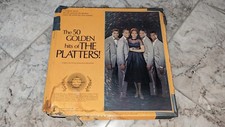 The Platters  50 Golden Hits  4 LP Box Set 1975  Read Description