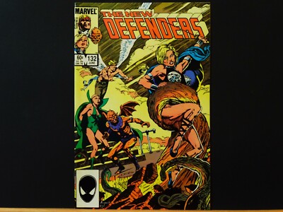 Marvel Comics: THE NEW DEFENDERS #132  June 1984 Valkyrie, Angel, Iceman, Beast