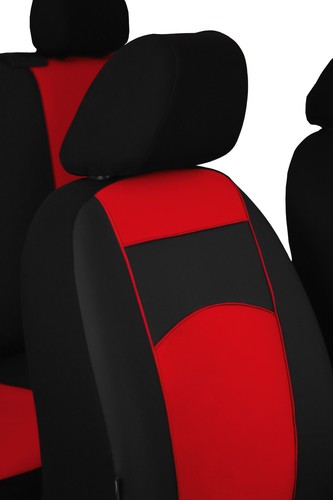 ART. LEATHER TAILORED SEAT COVERS FOR NISSAN PRIMASTAR 2007-2014 MINIBUS 9 SEATS - Picture 14 of 20