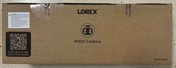 Alternate view of Lorex H20 Wired Dual Lens Camera Smart Security Lighting Motion Detection