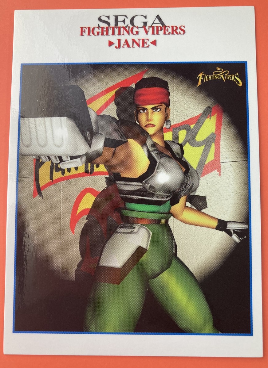 FIGHTING VIPERS JANE No.76 Card SEGA FREAKS Game F/S | eBay