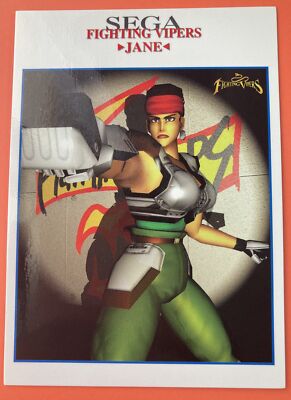FIGHTING VIPERS JANE No.76 Card SEGA FREAKS Game F/S | eBay