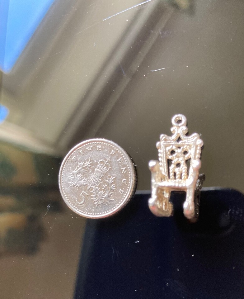 Vintage Sterling Silver Bracelet Charm,free signed for post,UK only eBay