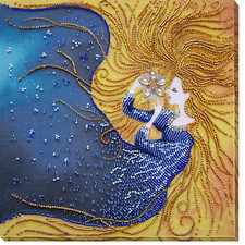 Star Lady Bead Embroidery Kit DIY Handmade Beading Craft Set Gift