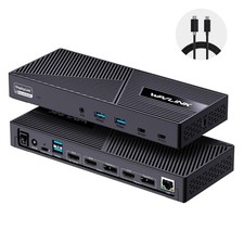 15-in-1 USB-C Triple Display Universal Docking Station 100W Laptop Charging