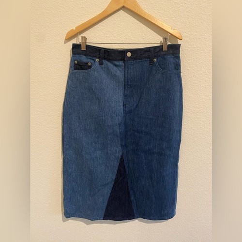 Rails | NWOT! Highland Skirt Indigo Patchwork Size: 30 - Picture 2 of 3