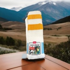 Men's Vintage Pros Choice Hanes Red Label Tube Socks 80s 90s nos 20"