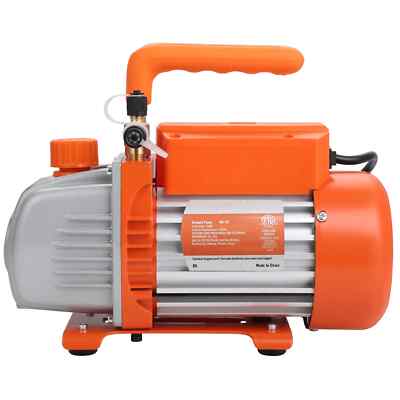 1&2 Stage Vacuum Pump 3.5/5/7CFM AC120V Air Conditioning Conditioner Vacuum Pump