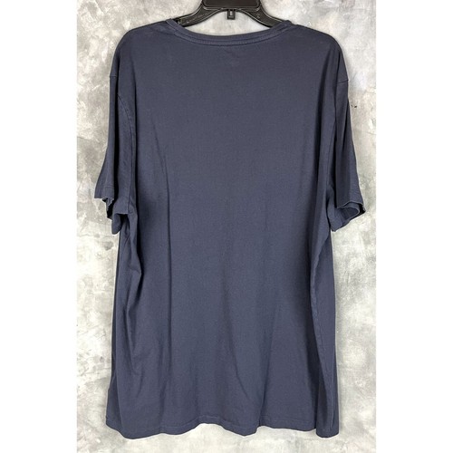 POLO Ralph Lauren Mens Navy Blue V-Neck T-shirt sz XXL (13115) - Picture 2 of 3