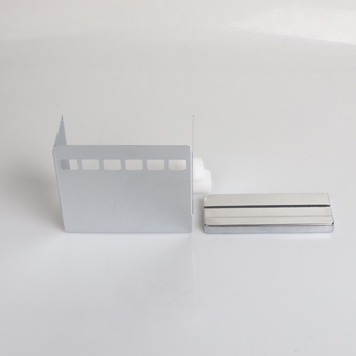 Chrome Windowed Battery Side Top Cover Kit For Harley Wide Super Glide Low Rider - Picture 9 of 13