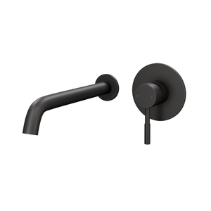 Montado en la parojo Lavabo Grifo Mezclador de Lavabo de Negro Baño Grifo Montado en la parojo Lavabo Grifo Mezclador de Lavabo de Negro Baño Grifo