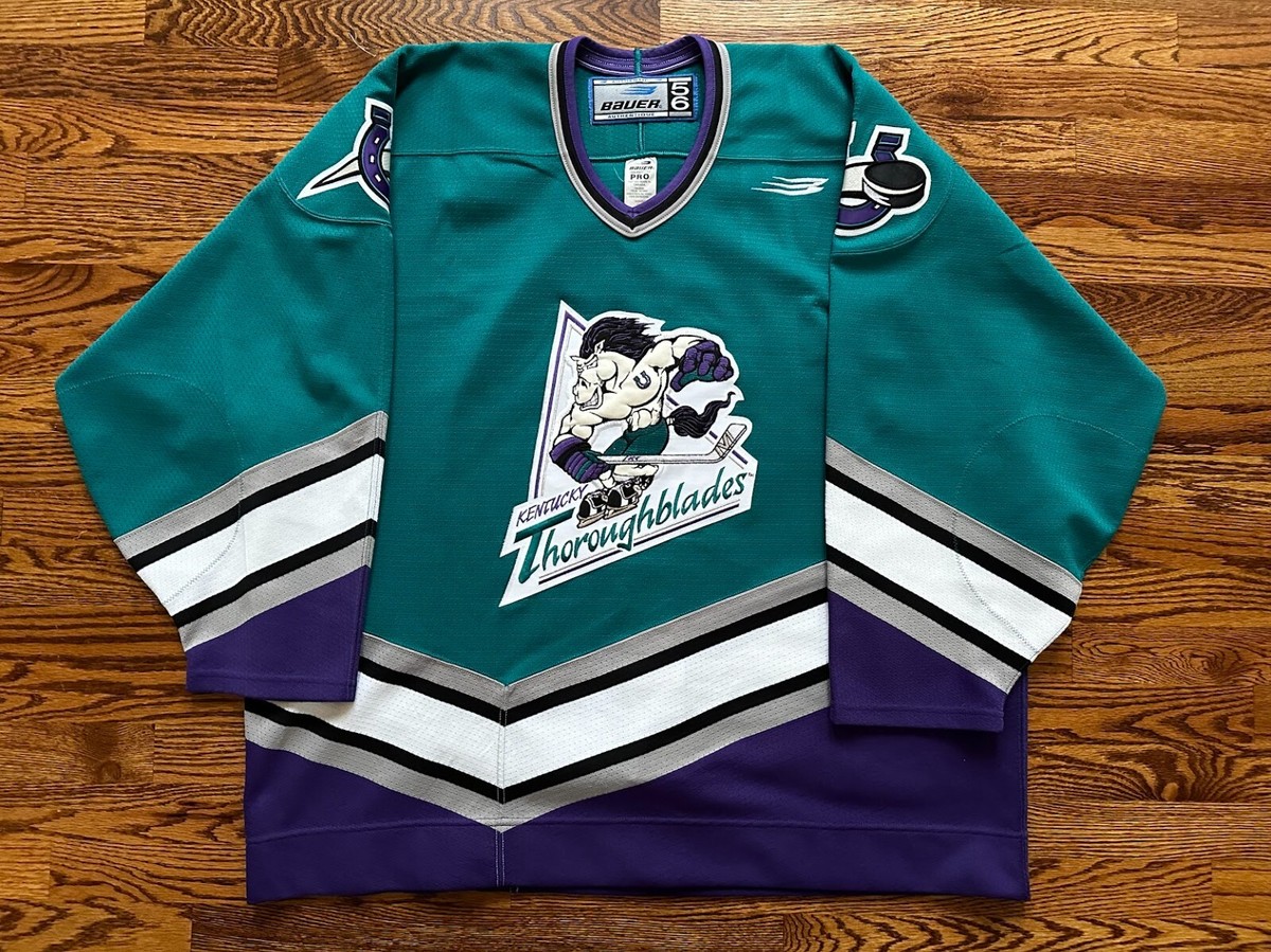 トップス CVTVIST Hockey Jersey Kentucky Thoroughblades Bauer Sz. 56 Authentic Hockey Jersey