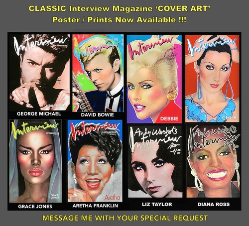 Interview Magazin • MADONNA • Dezember 1985 Cover Art • 16x20" Promotion POSTER! - Bild 8 von 8