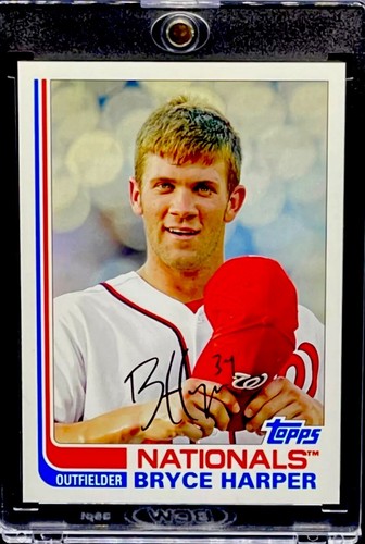 Bryce Harper RARE ROOKIE RC INVESTMENT CARD SSP TOPPS PHILLIES MVP HOF MINT - Picture 2 of 11