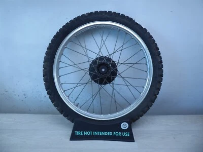 1981 Kawasaki KL250 Enduro K609-1) aluminum front wheel rim 21in - Image 1 of 4