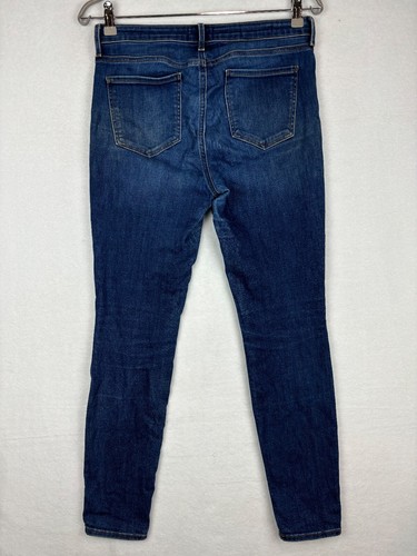 NYDJ Ami Skinny Legging Womens Jeans Size 6 US 10 AU W32 Dark Blue Stretch - Picture 6 of 13