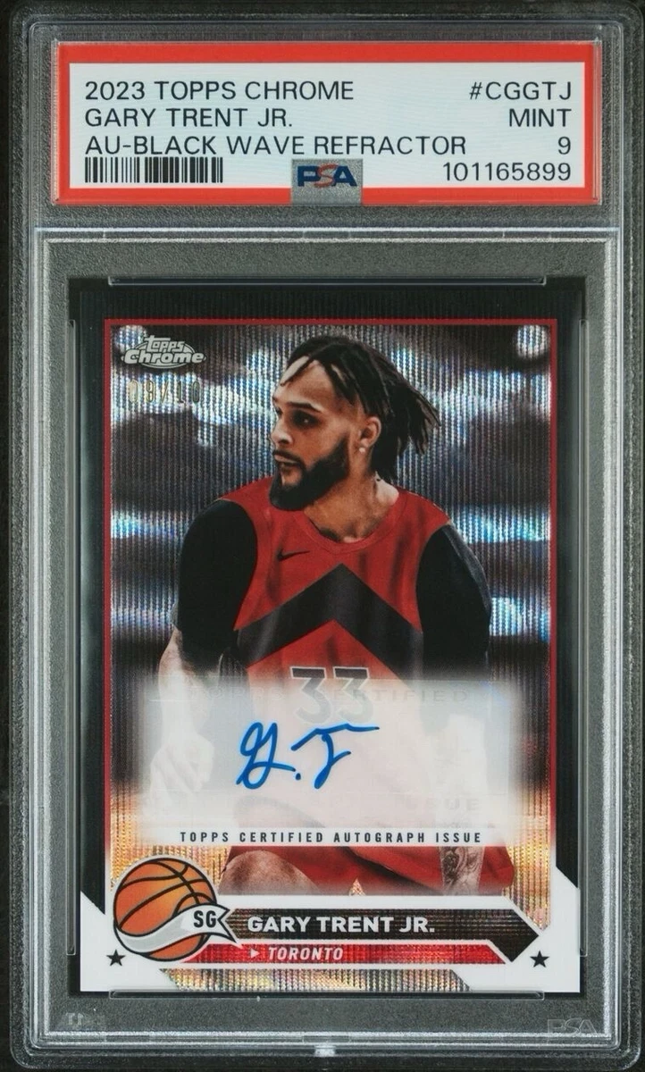 Gary Trent Basketball Autographed Sports Trading Cards