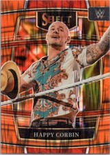 2022 Panini Select WWE #51 Happy Corbin Orange Flash Prizms