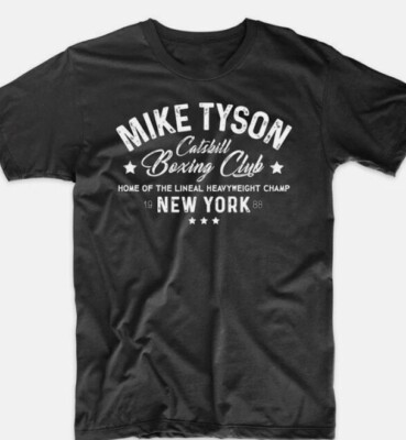 Mike Tyson T-Shirt Boxing black Short sleeve Tshirt good new new hot shirt new