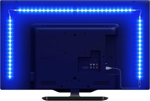 Lepro TV LED Lights for 32-65 inch TVs, RGB LED TV Backlights with Remote, 2M - Picture 1 of 8