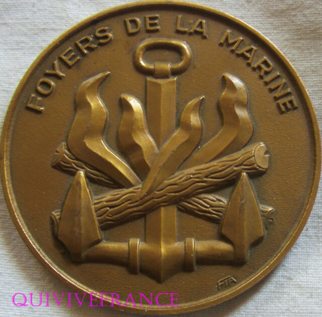 MED12355 - Medaille Kochfeldern Von Die Marine