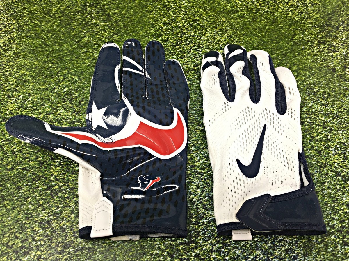 グローブ NIKE VAPOR KNIT HOUSTON TEXANS M Nike Vapor Knit Football Gloves Houston Texans Size XXL