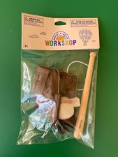 Build a Bear Accessory - Baseball Set - Teddy Accessory - 3 pcs. - NEW