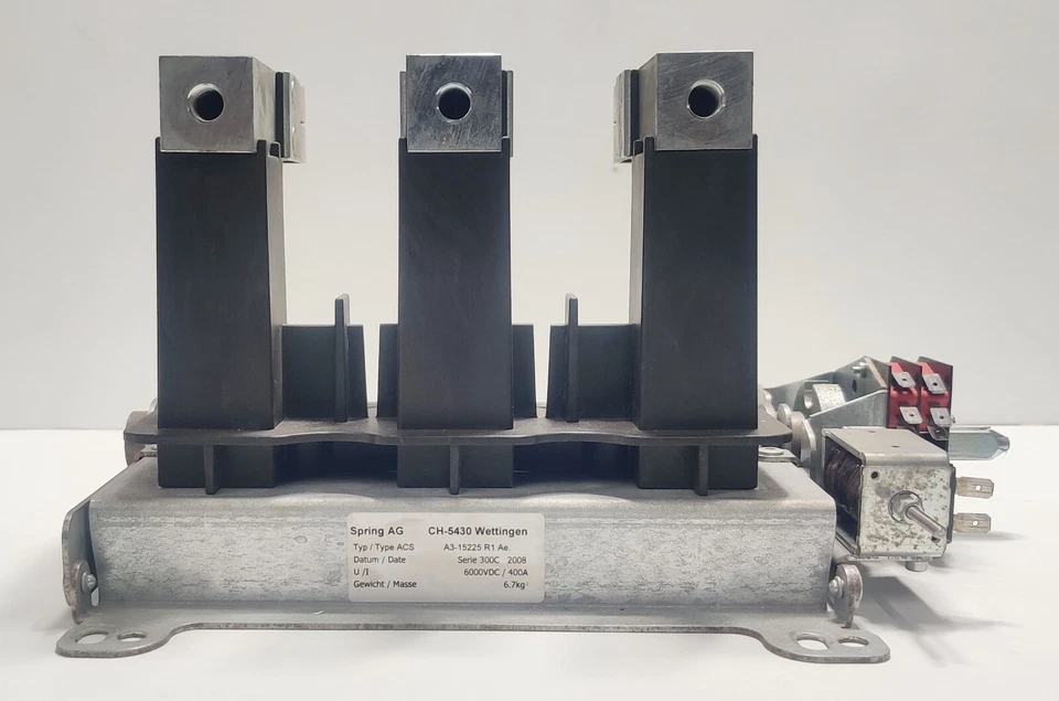 Spring AG ACS A3-15225 R1 Ae Serie 300C 2008 6000VDC / 400A - Image 2 of 4