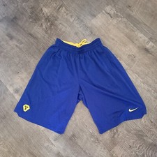 Nike KOBE BRYANT 24 black mamba mentality drifit blue basketball shorts L