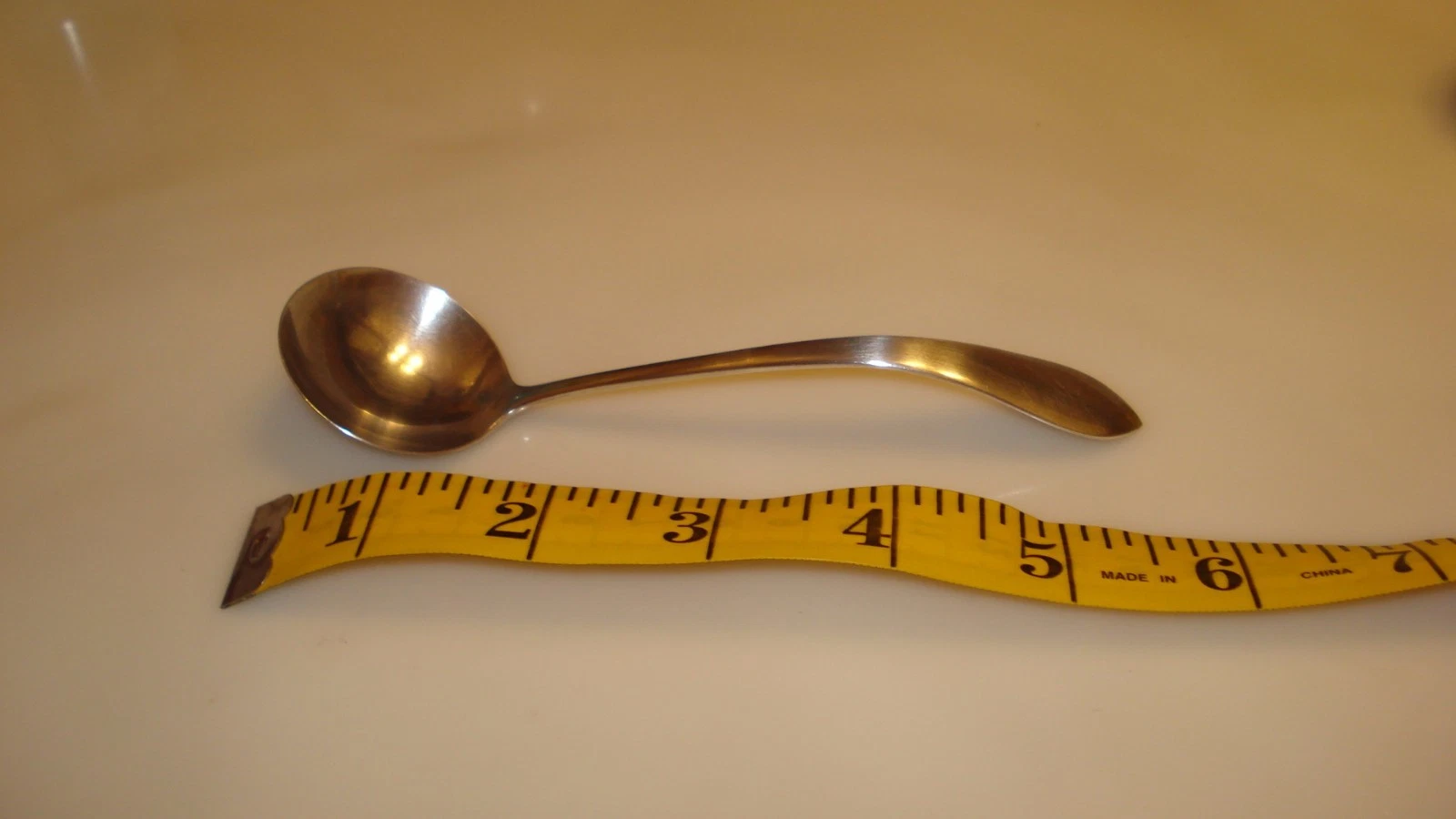 WEIDLICH STERLING SILVER SAUCE GRAVY LADLE SERVING 18 GRAMS SPOON BRIDGEPORT,CT