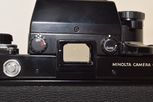 MINOLTA X-1 BODY AE FINDER FILM SLR CAMERA PROFESSIONAL FROM JAPAN IN 1975 AS IS - Picture 10 of 10