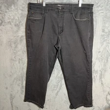 511 Tactical Jeans Mens 38x25 Gray Defender Flex Stretch Straight Utility Jeans